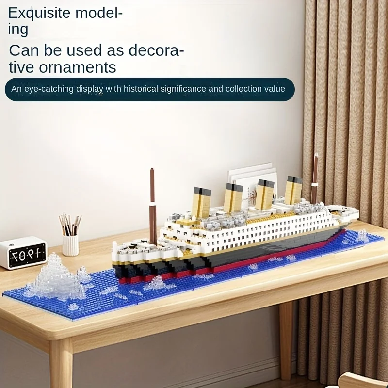 Model Kit Titanic - Titanic cruise ship small particle assembly