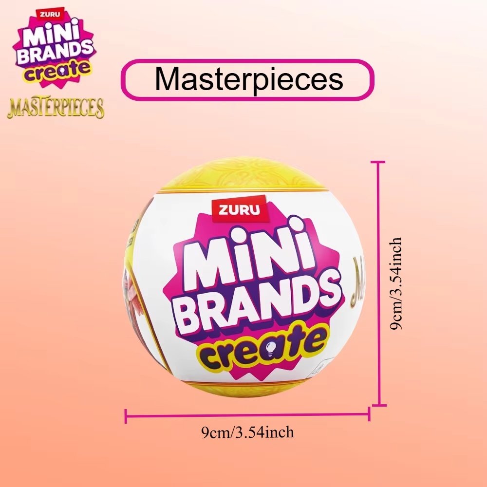 Model Kit Brand - Zuru Mini Brands Create Masterpieces Series