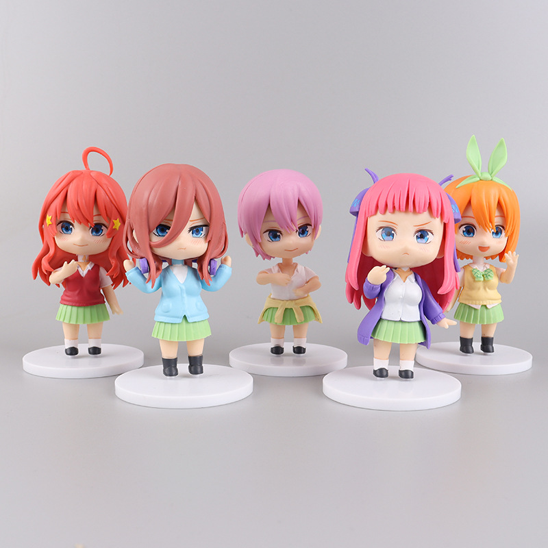 Model Kit Hatsune Miku - 5pcs Anime The Quintessential Quintuplets Figure