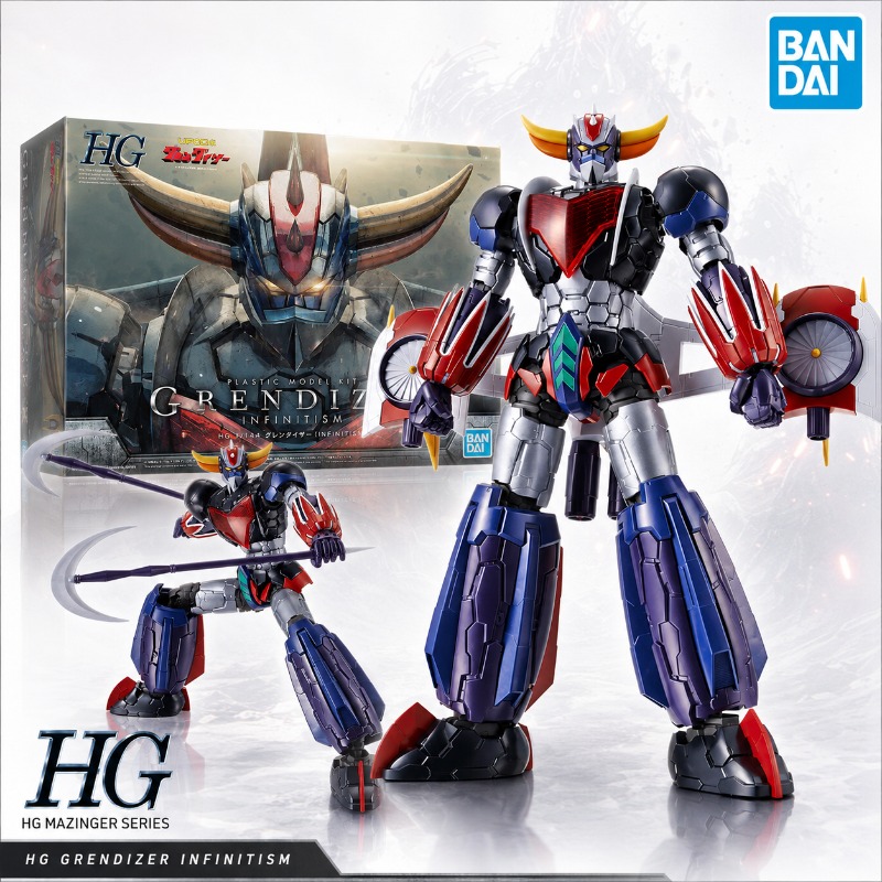 Model Kit Mazinger - Bandai Original HG 1/144 Grendizer Infinitism