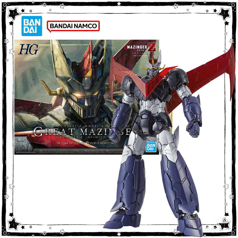 Genuine Bandai HG 1/144 Great  - огляд і ціна Model Kit Mazinger