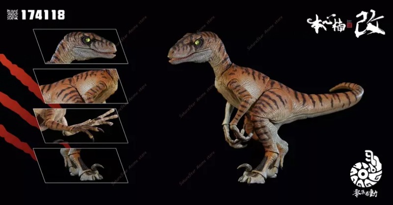 【In stock】Nanmu Studio Raptor  - огляд і ціна Model Kit Dinosaur Bandai