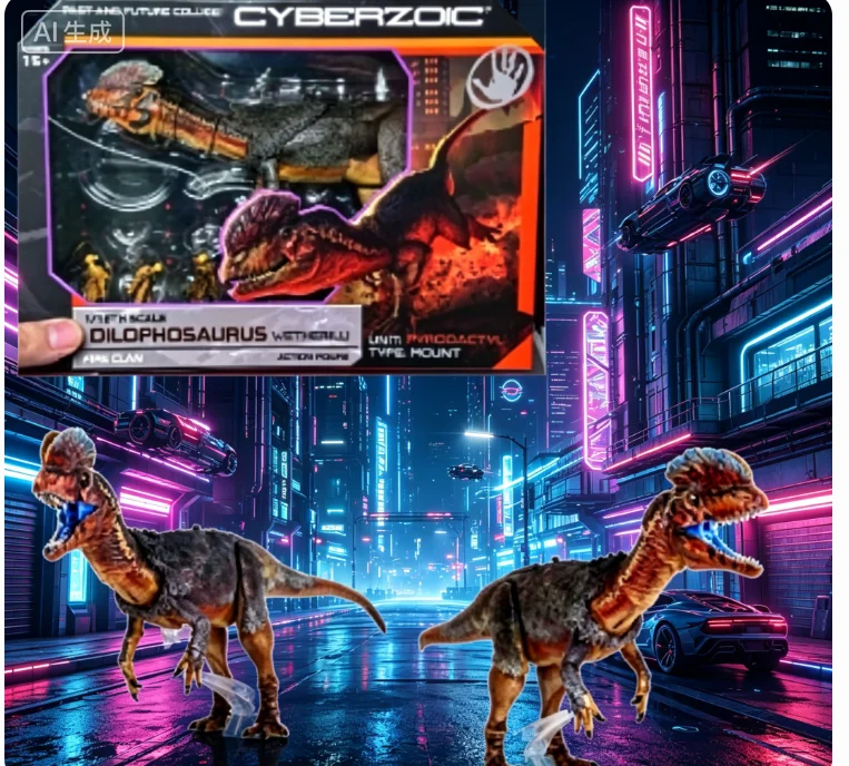 In Stock Beasts of The Mesozoi - огляд і ціна Model Kit Dinosaur Bandai