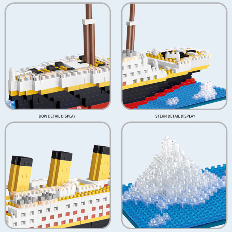 Titanic Ship Model Children's  - огляд і ціна Model Kit Titanic