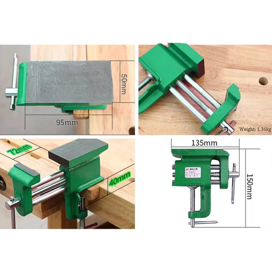 Table Bench Vise Bench Vise Je - огляд і ціна Model Kit Vise