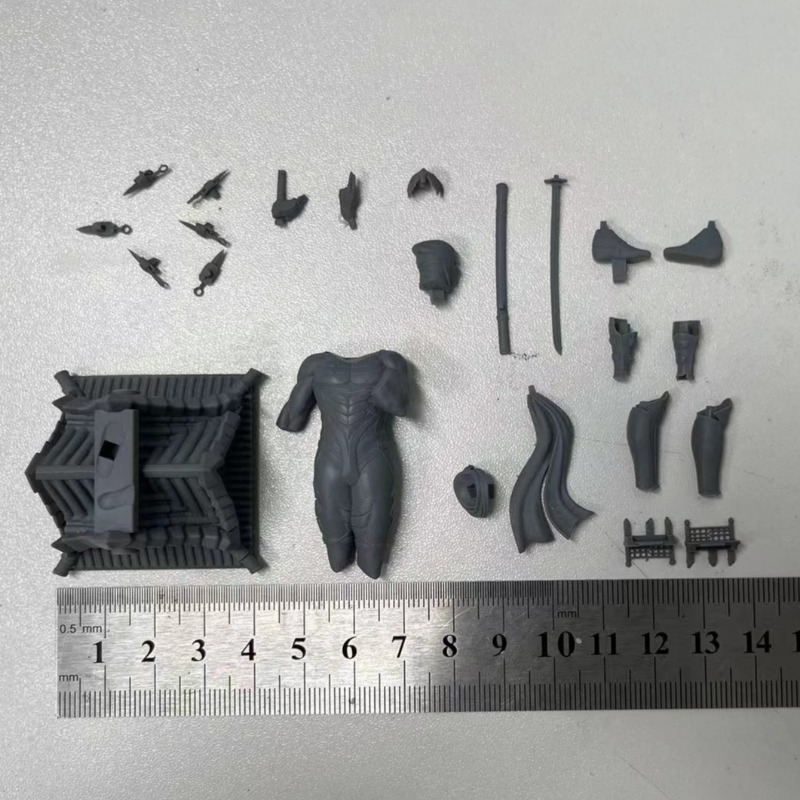 1/24  Miniature Black Robe Nin - огляд і ціна Model Kit Ninja