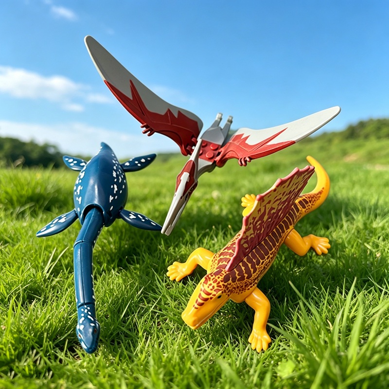 Mini Jurassic Dinosaurs World  - огляд і ціна Model Kit Dinosaur Bandai
