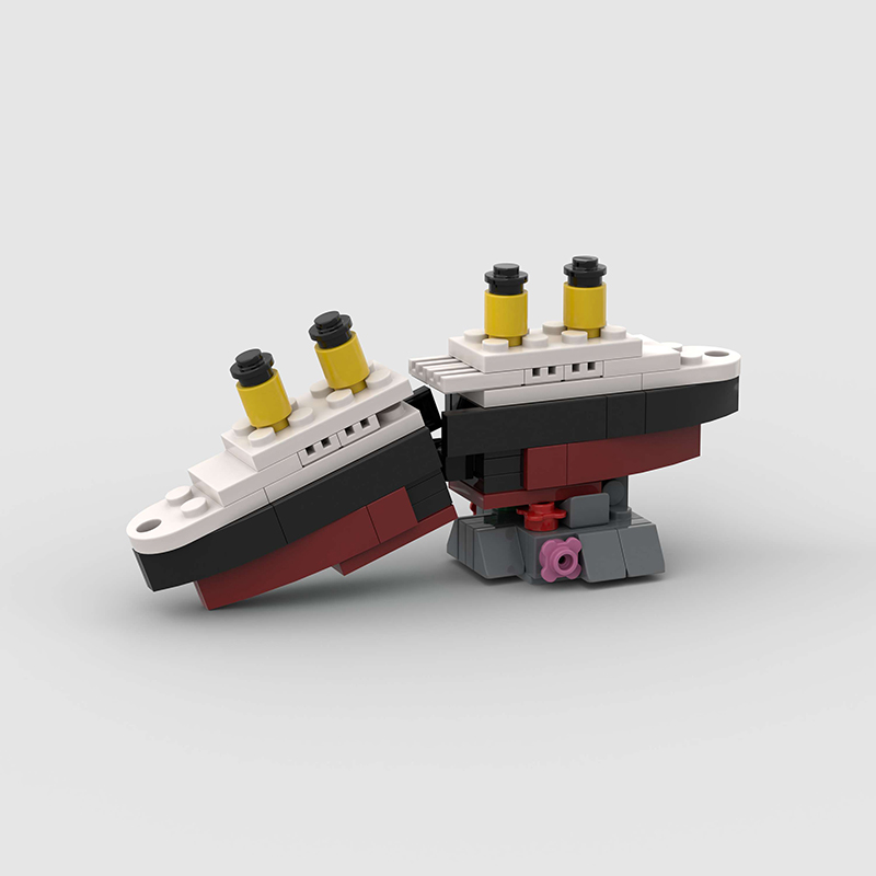 Mini RMS Titanic Sank Ship Mod - огляд і ціна Model Kit Titanic