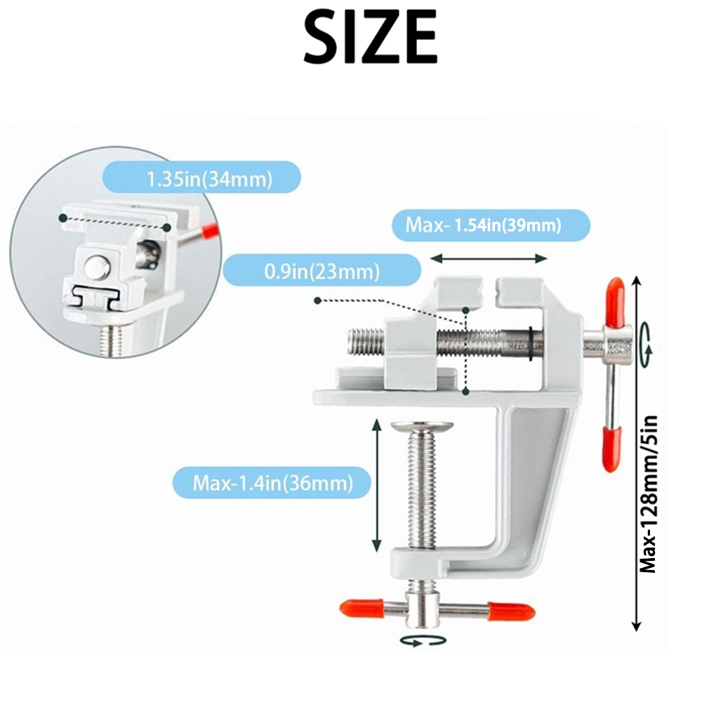 Mini Bench Vise Muliti-Funcati - огляд і ціна Model Kit Vise