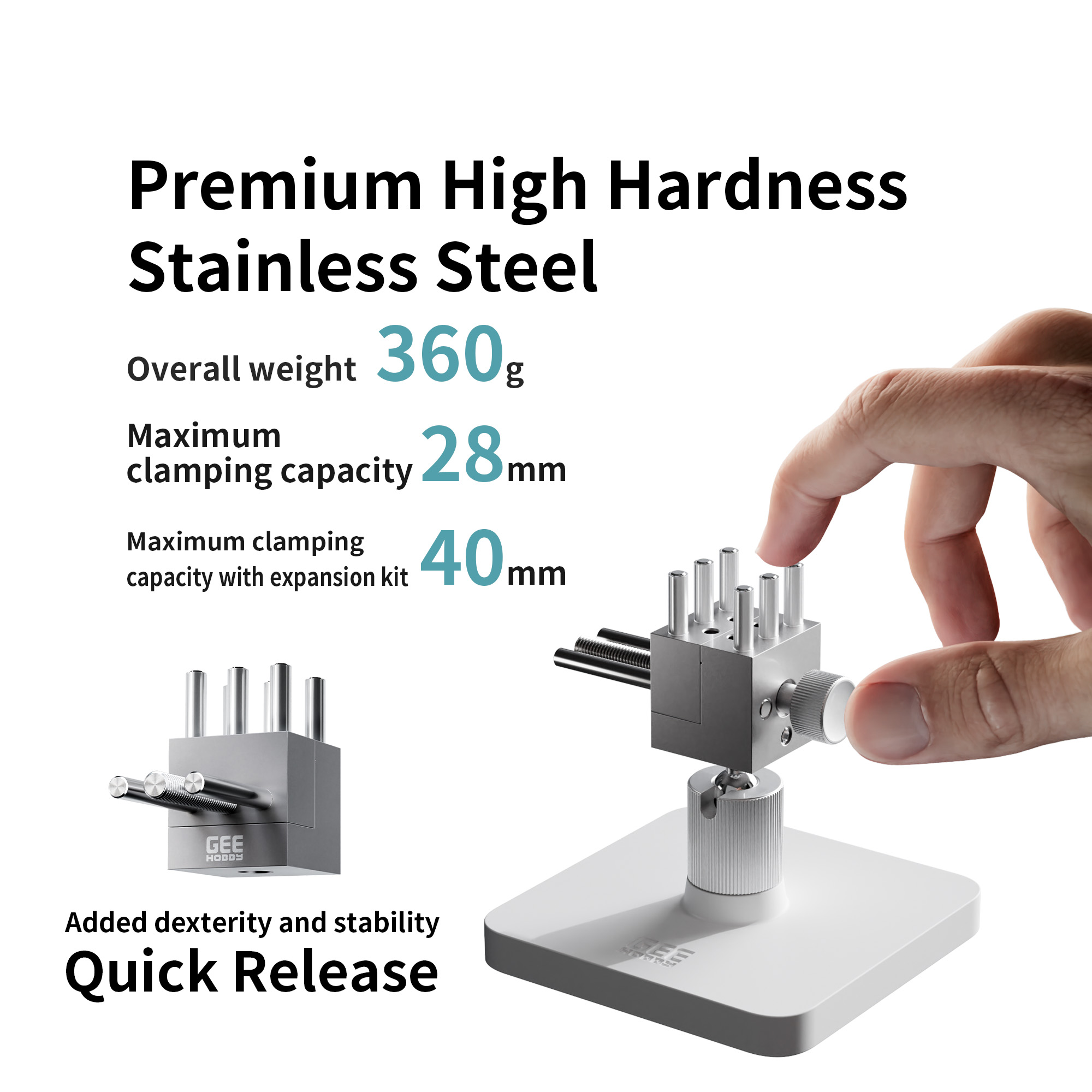 Geehobby Stainless Steel Hobby - огляд і ціна Model Kit Vise