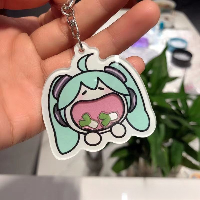 Hatsune Miku MEIKO Keychain Ne - огляд і ціна Model Kit Girl