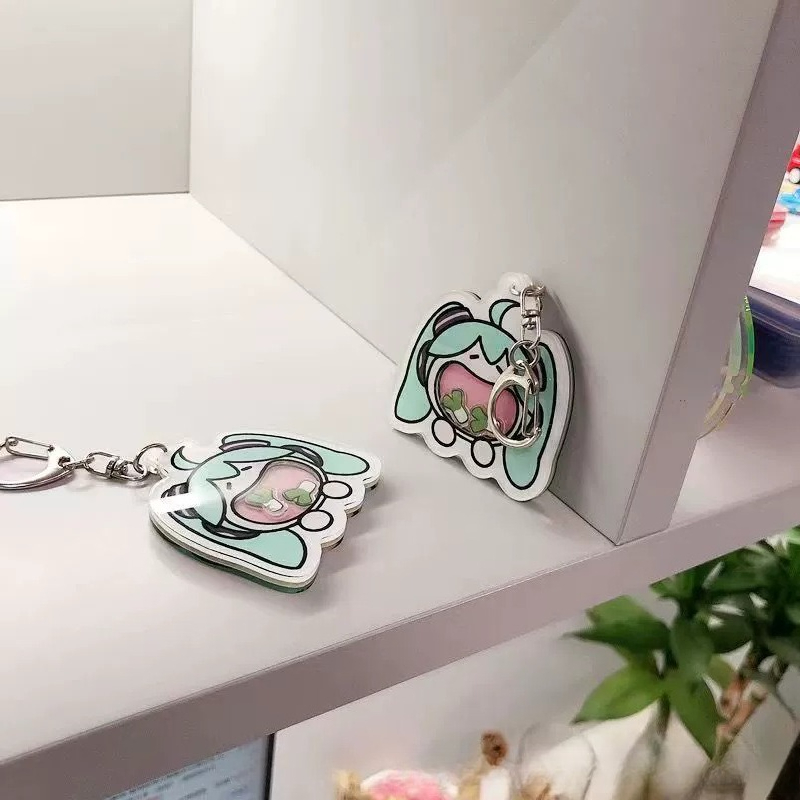 Hatsune Miku MEIKO Keychain Ne - огляд і ціна Model Kit Girl