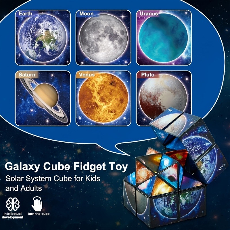 2 in 1 Star Sky Cube Magic Cub - огляд і ціна Model Kit Infinite Dimension