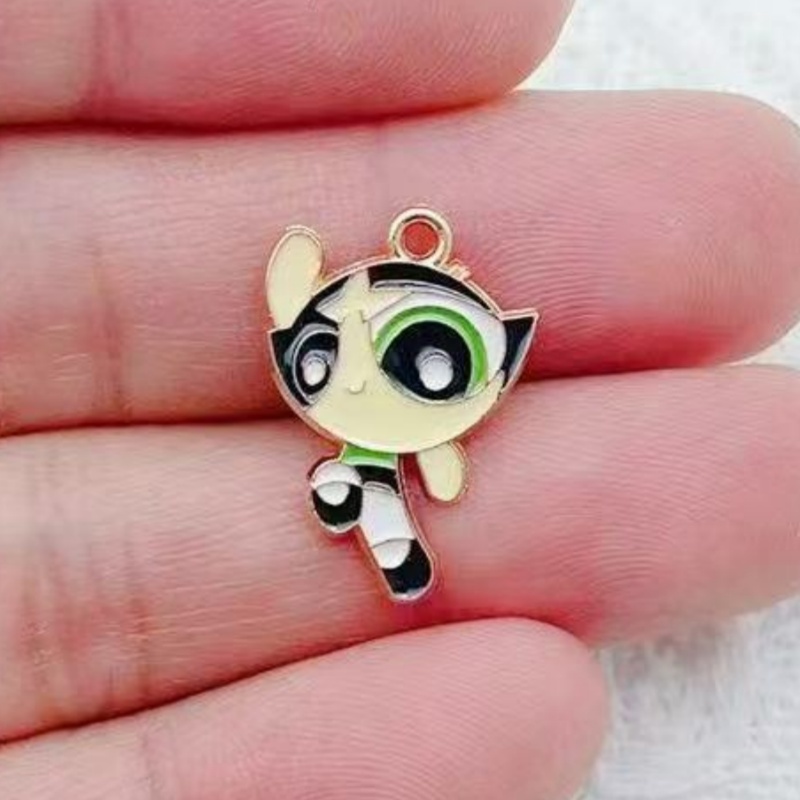 10pcs Alloy Oil-Dripping Carto - огляд і ціна Model Kit Girl