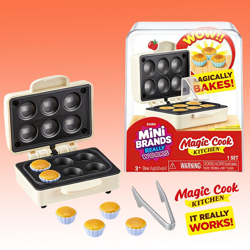ZURU Mini Brands Magic Cook Ki - огляд і ціна Model Kit Brand