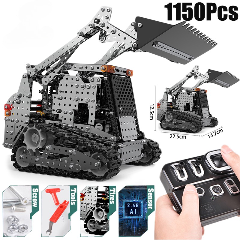 2.4G 10CH RC Tracked Dump Truc - огляд і ціна Model Kit Runner