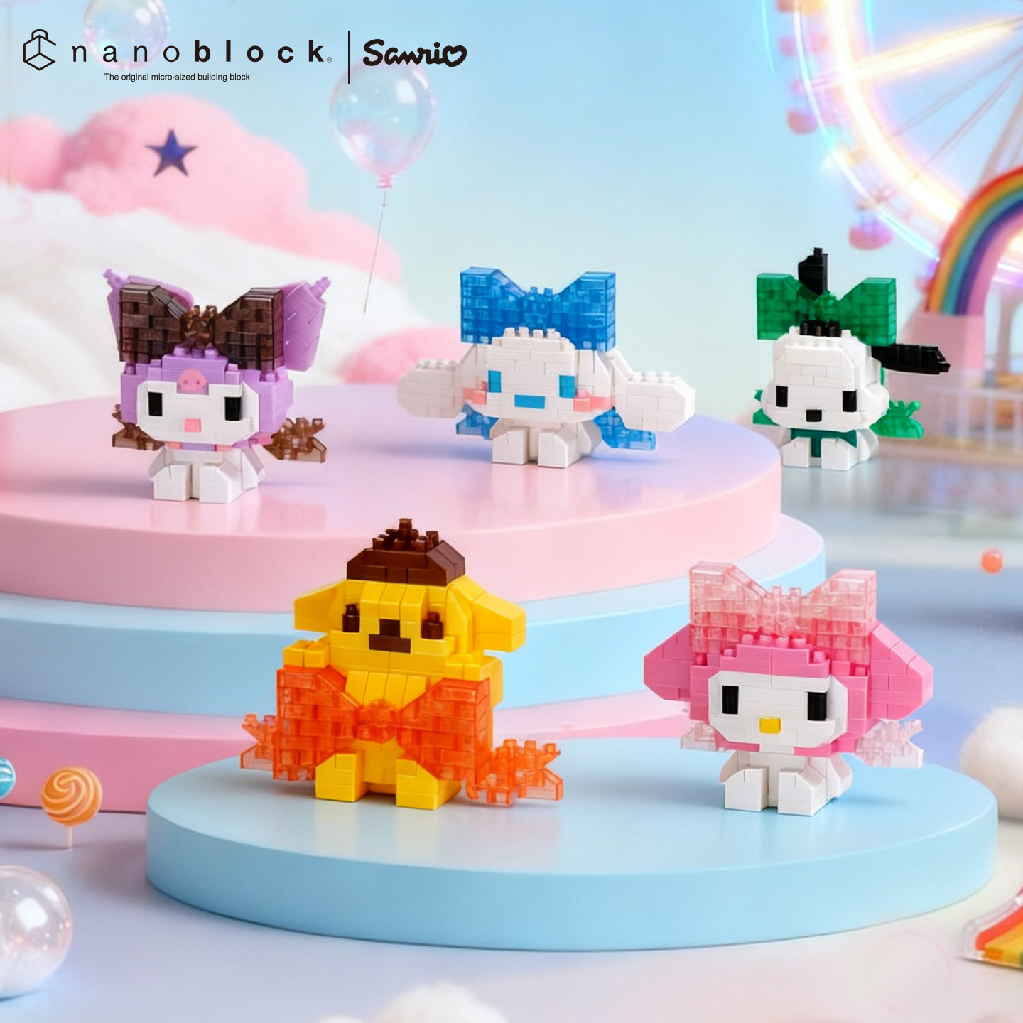 Nanoblock Sanrio Micro Buildin - огляд і ціна Model Kit Girl