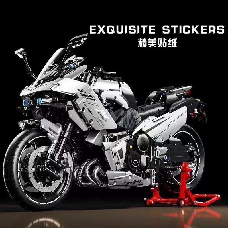Track H5 Motorcycle 2229PCS As - огляд і ціна Model Kit Runner