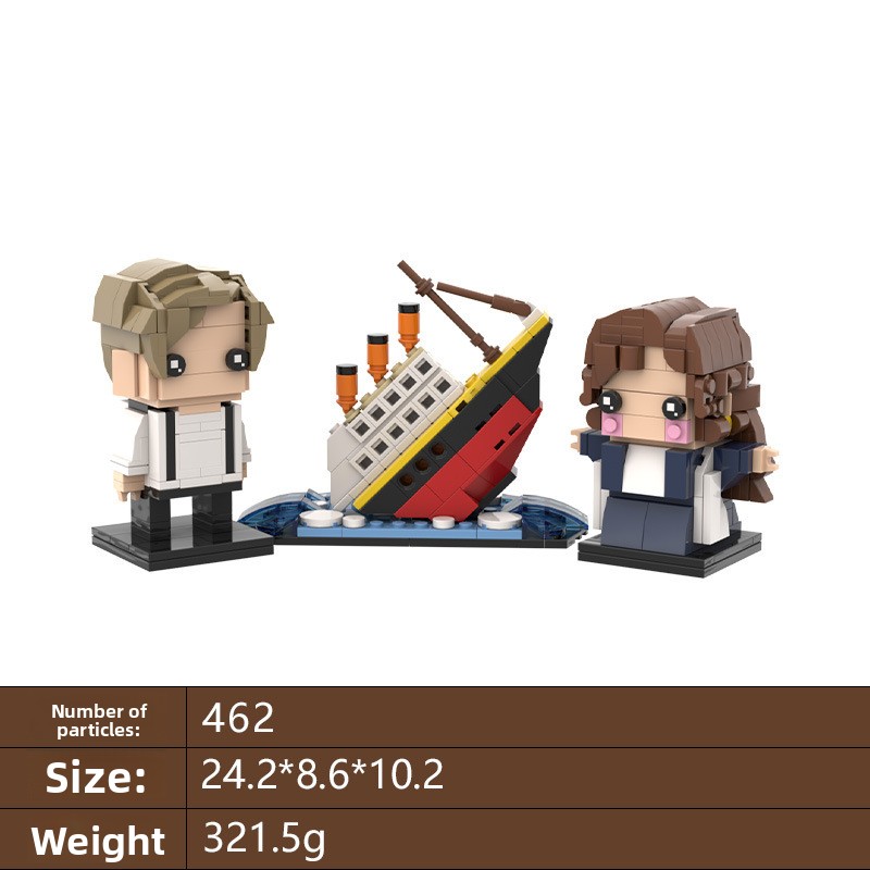 Titanic Building Blocks Set Ja - огляд і ціна Model Kit Titanic