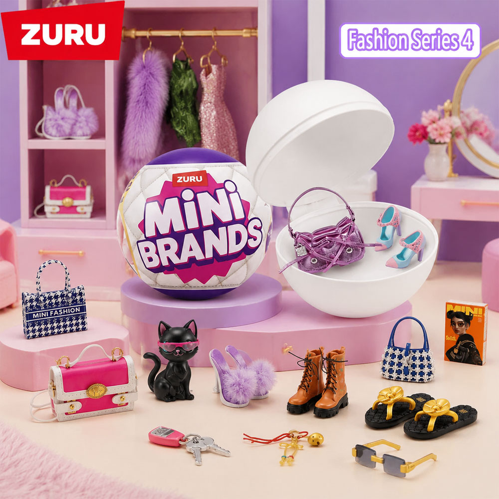 ZURU Mini Brands Fashion Serie - огляд і ціна Model Kit Brand