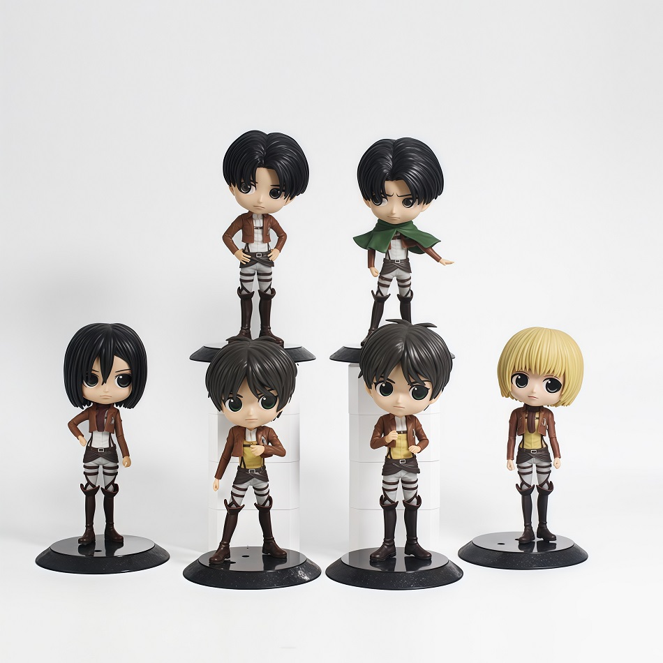 14cm Anime Attack on Titan Fig - огляд і ціна Model Kit Titanic