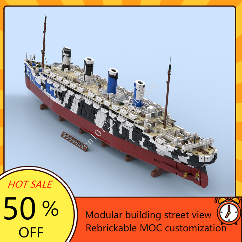 10615PCS MOC HMT Olympus Titan - огляд і ціна Model Kit Titanic