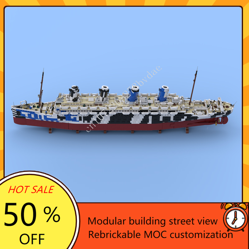 10615PCS MOC HMT Olympus Titan - огляд і ціна Model Kit Titanic