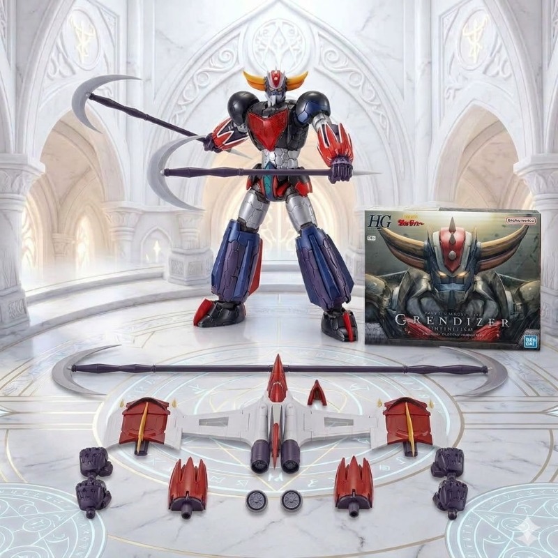 100% Original Bandai HG 1/144  - огляд і ціна Model Kit Mazinger
