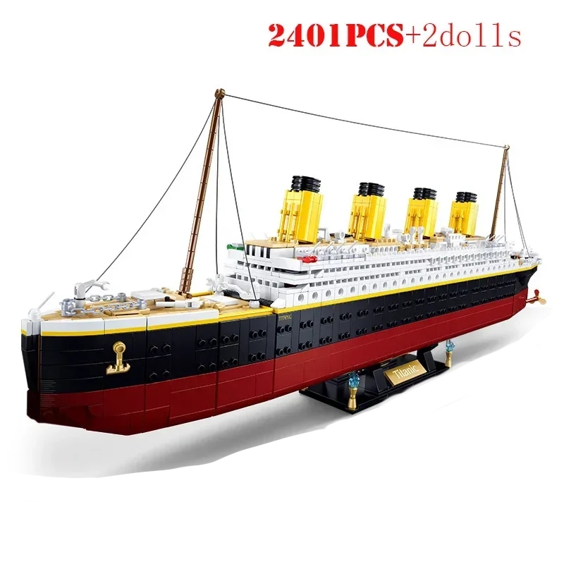 481pcs2401pcs RMS Titanic Ship - огляд і ціна Model Kit Titanic