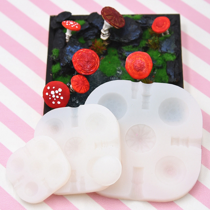 2pcs/set Mini Mushroom Silicon - огляд і ціна Model Kit Tool