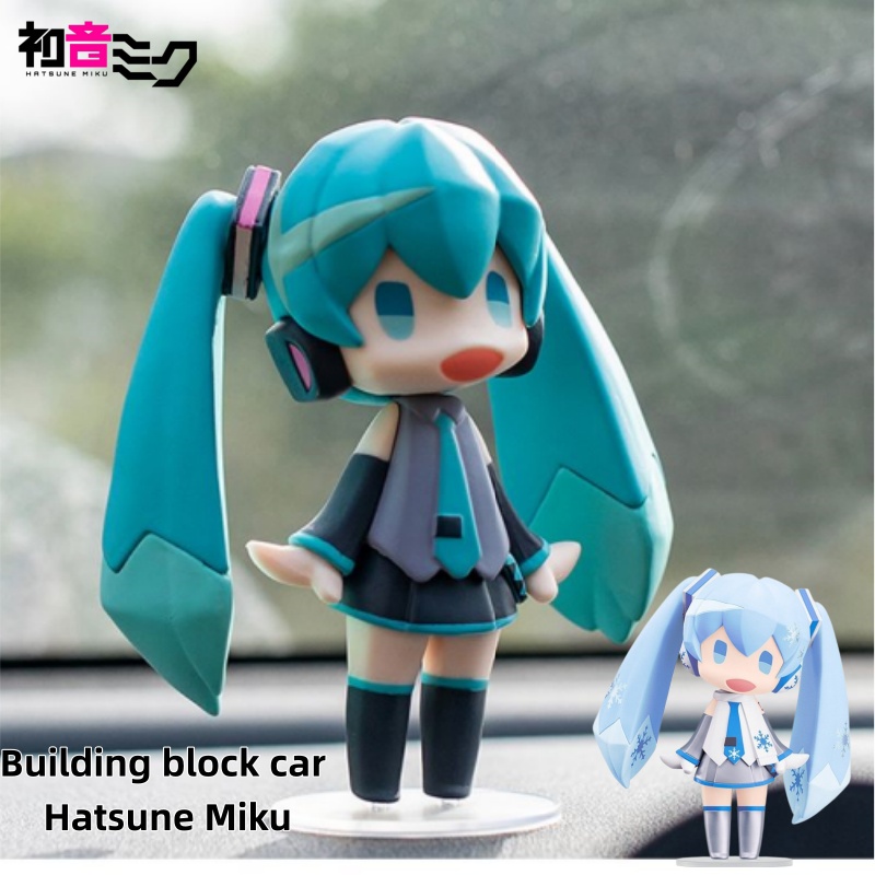 Miku Anime Figure & Building B - огляд і ціна Model Kit Hatsune Miku