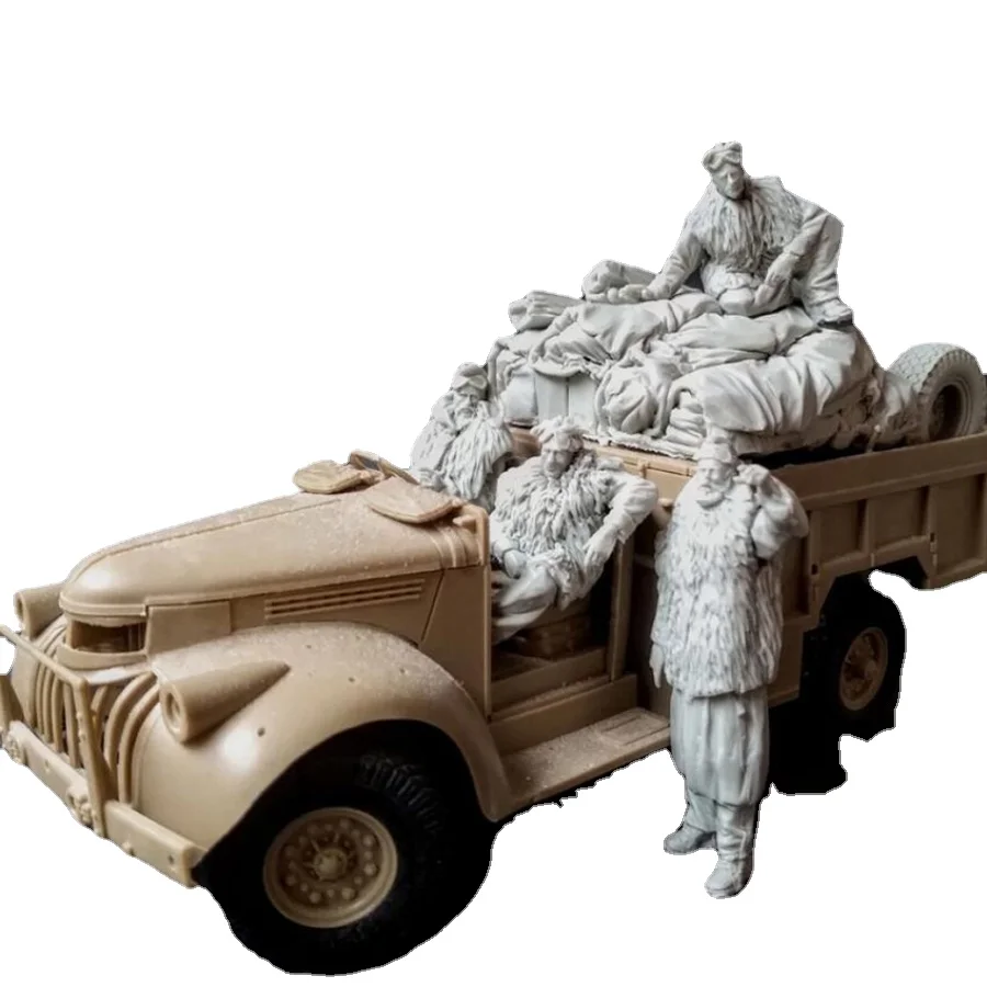 1/35 Resin Figure Model Kit 2  - огляд і ціна Model Kit Cangdao