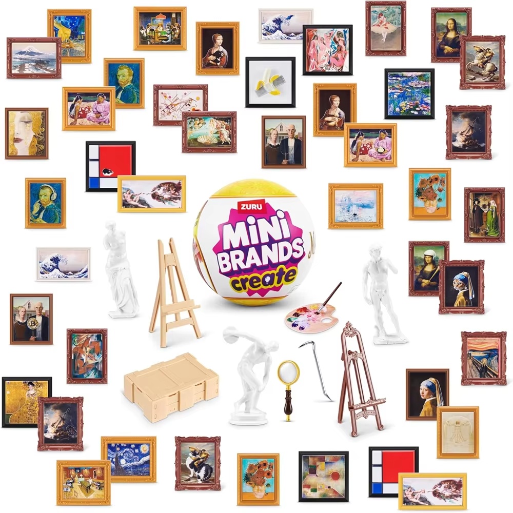 Zuru Mini Brands Create Master - огляд і ціна Model Kit Brand