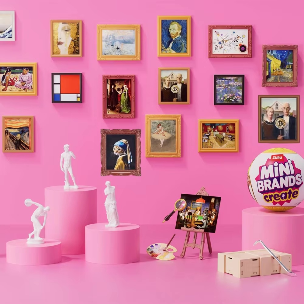 Zuru Mini Brands Create Master - огляд і ціна Model Kit Brand