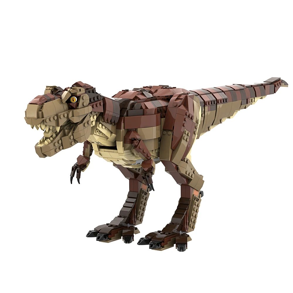 Gobricks MOC T Rex Redesign Di - огляд і ціна Model Kit Dinosaur Bandai