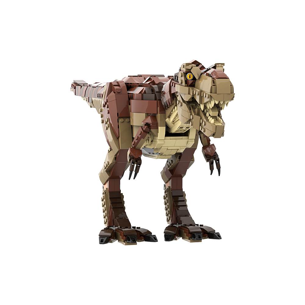 Gobricks MOC T Rex Redesign Di - огляд і ціна Model Kit Dinosaur Bandai