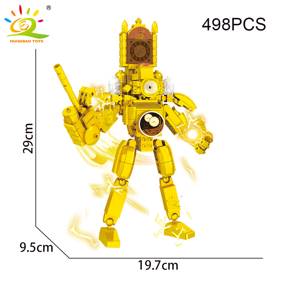 HUIQIBAO DIY Skibidi Toilet Ma - огляд і ціна Model Kit Titanic