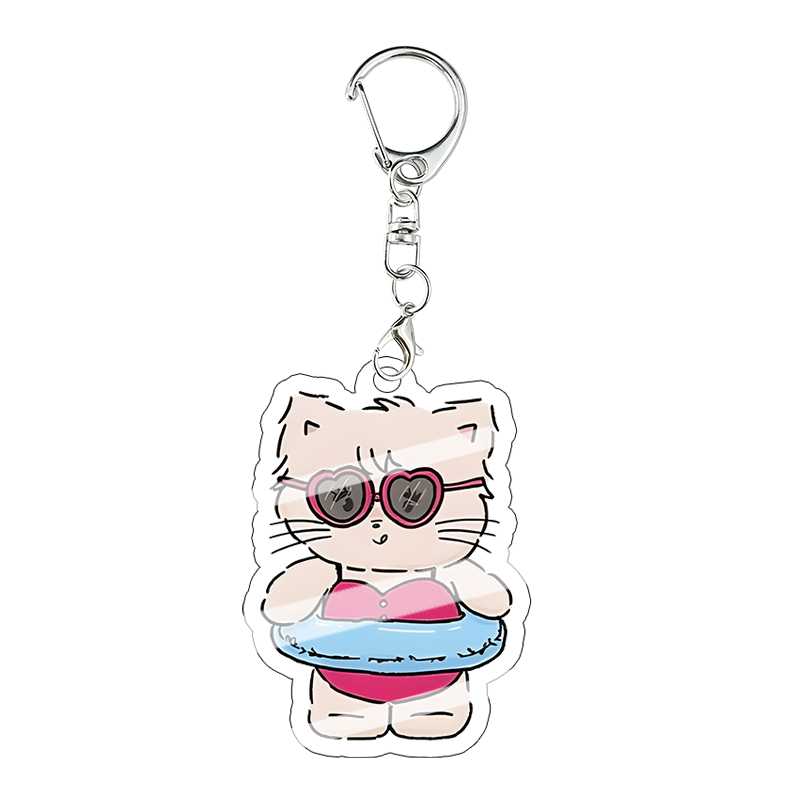 Mikko Kawaii Acrylic Keychain  - огляд і ціна Model Kit Girl