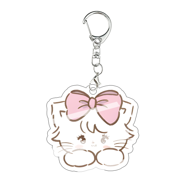 Mikko Kawaii Acrylic Keychain  - огляд і ціна Model Kit Girl
