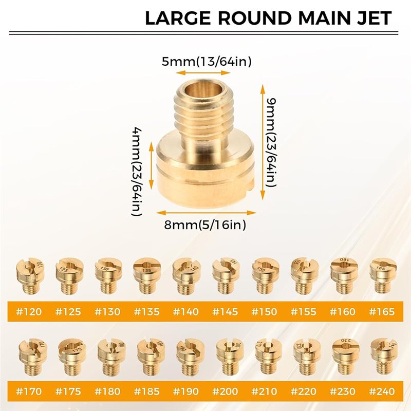 Carburetor Replacement Parts-3 - огляд і ціна Model Kit Jet