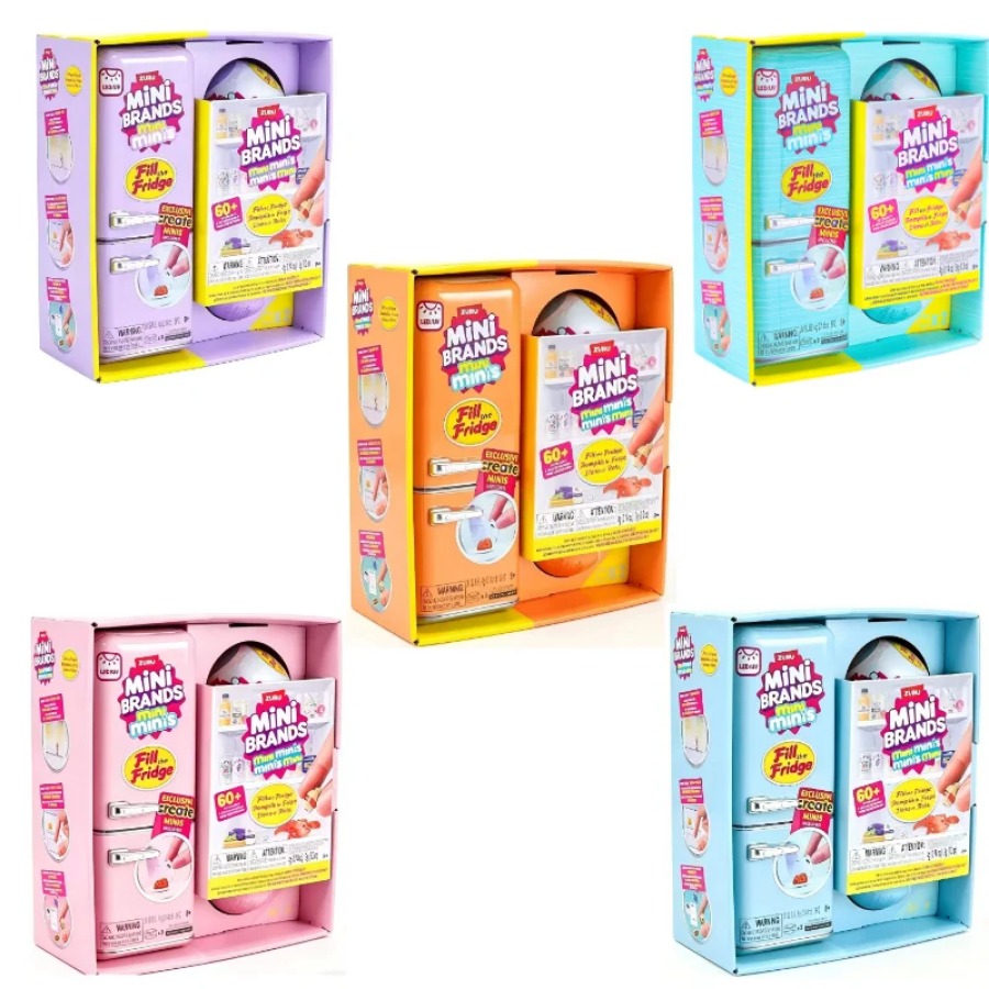 ZURU 5 Surprise Mini Fridge Ba - огляд і ціна Model Kit Brand